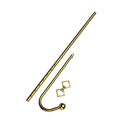 3867 Set Adjustable Anal Golden Hook AllNight LOCKINK 0714